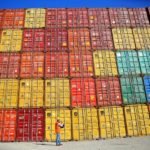 La fuerte subida de los fletes amenaza los beneficios de los exportadores Trabajador portuario Getty Images